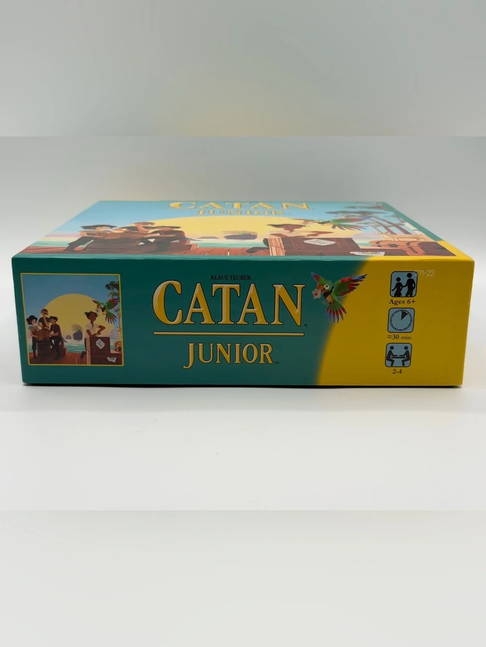 Klaus Teuber's Catan Junior Strategy Family Board Game Catan Adventure-Complete